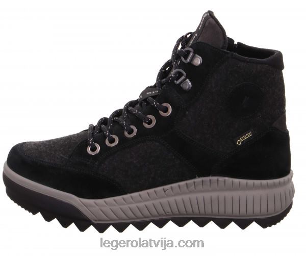 Legerosievietes tirano zābaki melni NN8P251