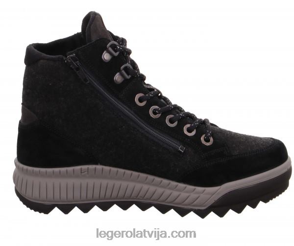 Legerosievietes tirano zābaki melni NN8P251